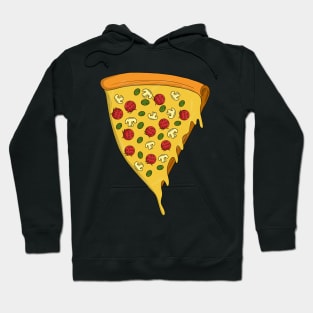 Peperoni Mushrroms Olives Pizza Hoodie